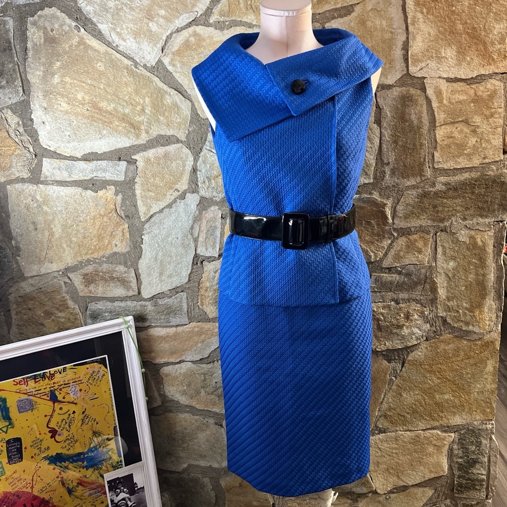Tahari Arthur S. Levine textured skirt Suit Set